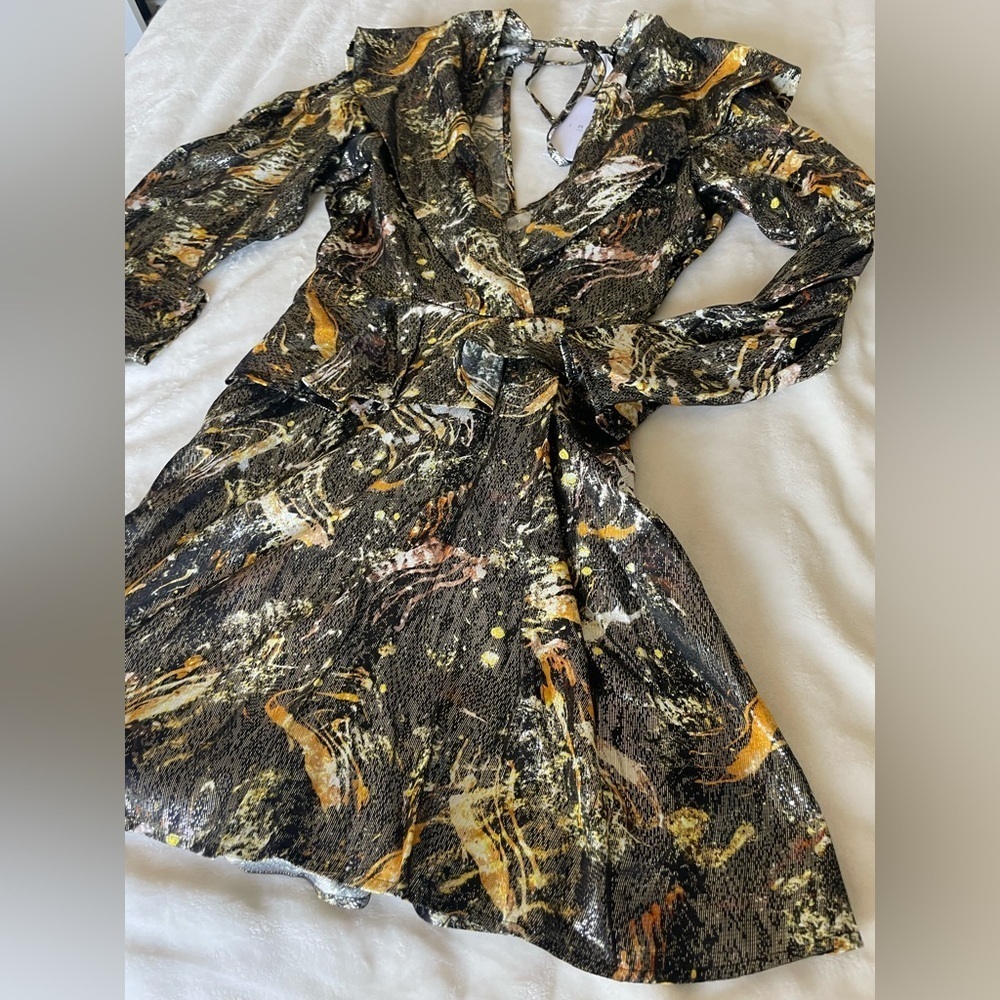 IRO Kanter Metallic mini dress - Picture 15 of 16